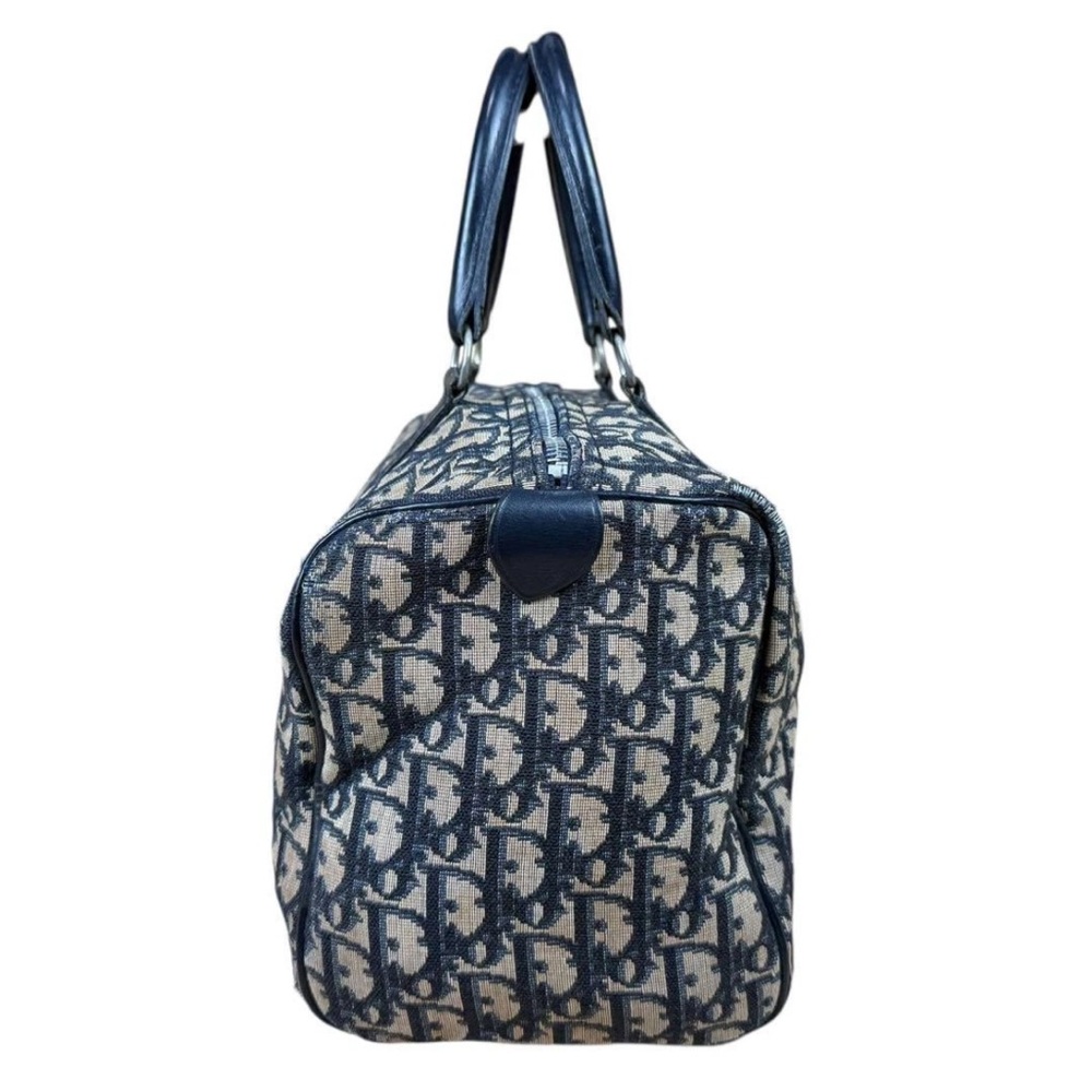 Dior Navy Monogram Travel Bag - Picture 5 of 11